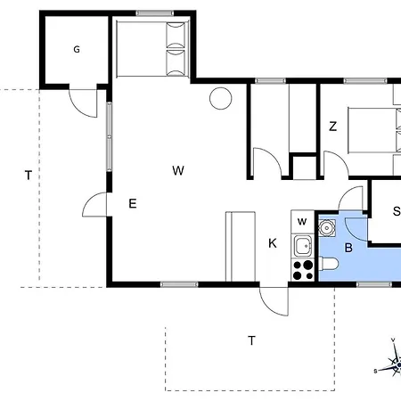 Ferienhaus 802-thisted-pighvarvej-22 *